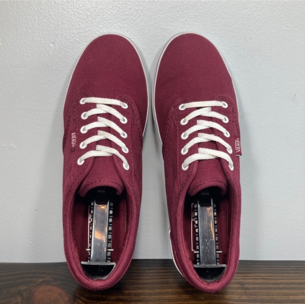 Vans Atwood Burgandy Maroon 721356 Casual Sneakers US size 7.5